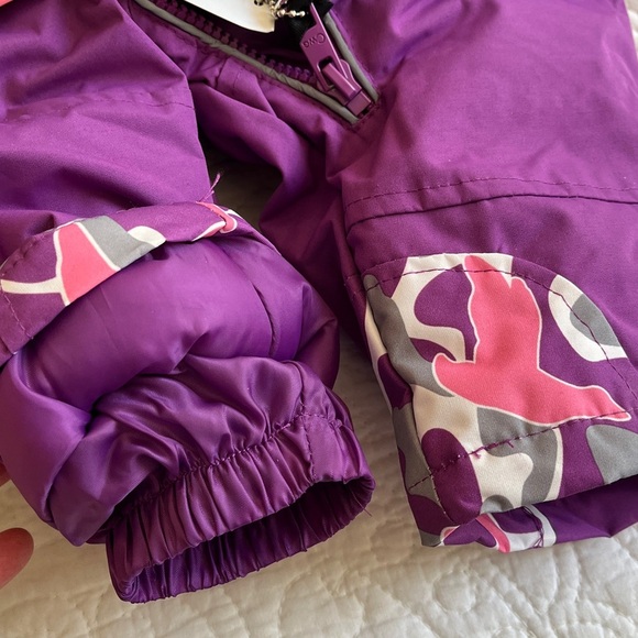 NWT Canada Weather Gear Snow Suit Hooded Kids 6/9MPurple Pink  Waterproof Warm - Picture 11 of 16
